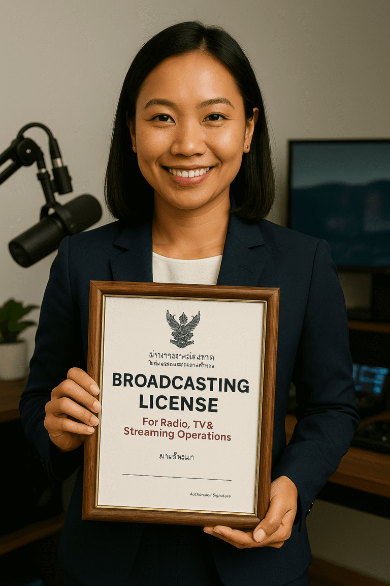 Broadcasting License with SiamConsult