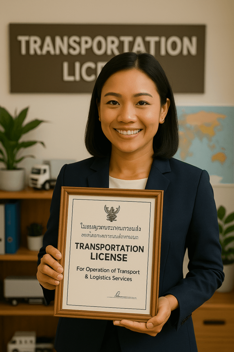 Transport License with SiamConsult