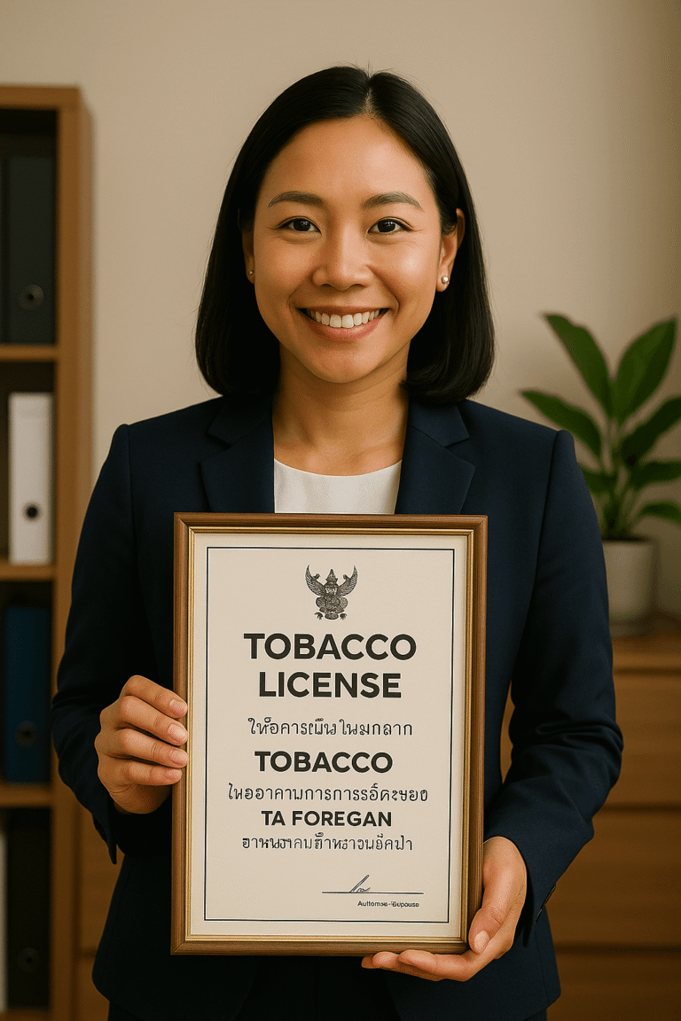 Tobacco License with SiamConsult