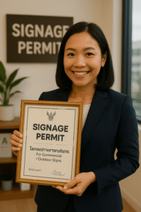Signage License with Siam Consult
