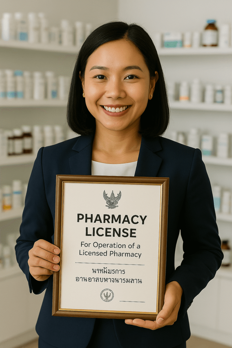 Pharmacy License with SiamConsult