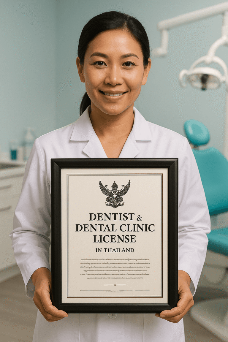 Dentist License with SiamConsult