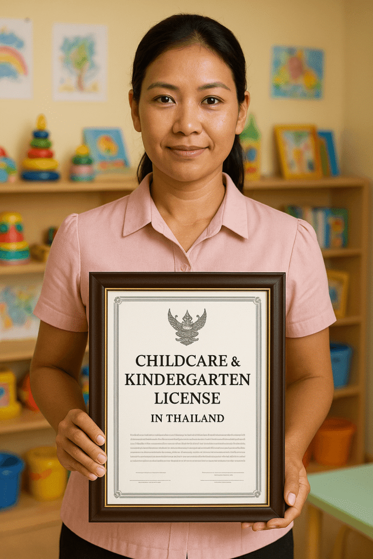 Childcare and Kindergarten License with SiamConsult