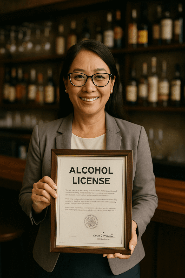 Alcohol License with siamConsult in Krabi