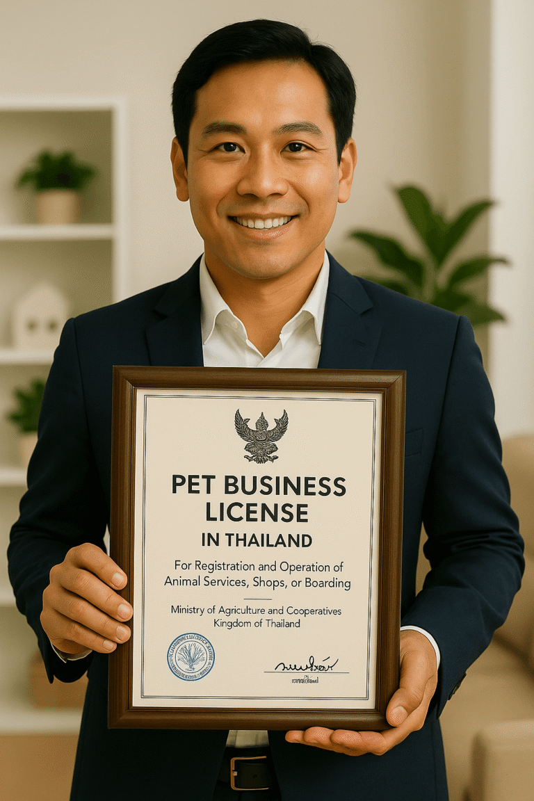 Pet shop license Thailand – legal DLD registration, animal welfare, and compliance support with SiamConsult