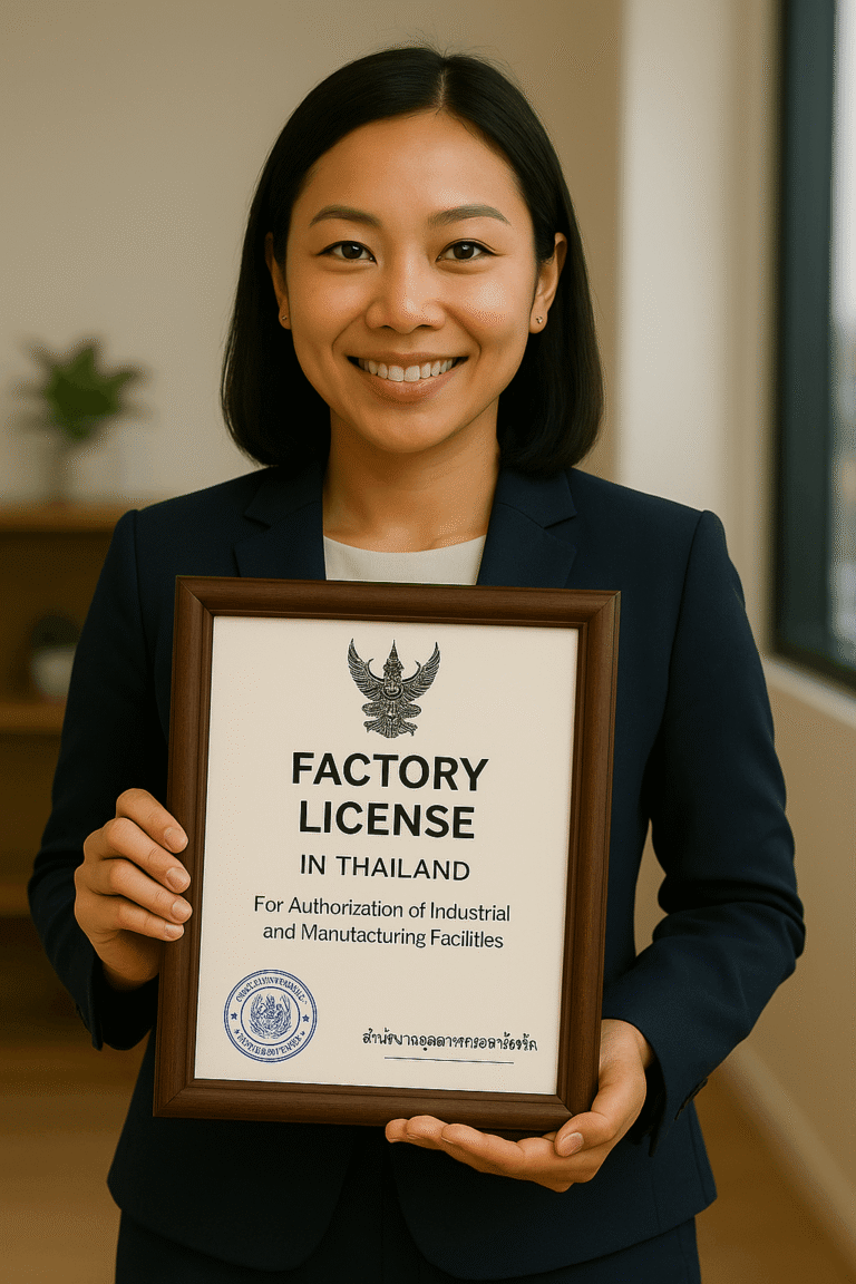 Factory License with SiamConsult